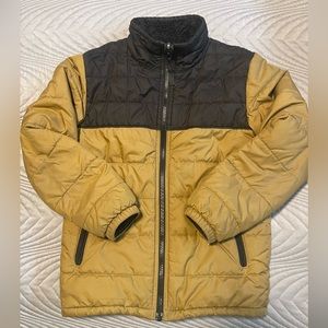 The North Face puffy coat, boys